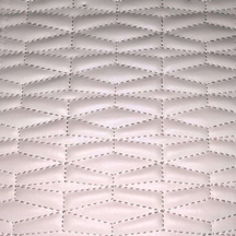 Automotive interior leather PVC/PU quilted with sponge Leather Raw Material For Car Seats 