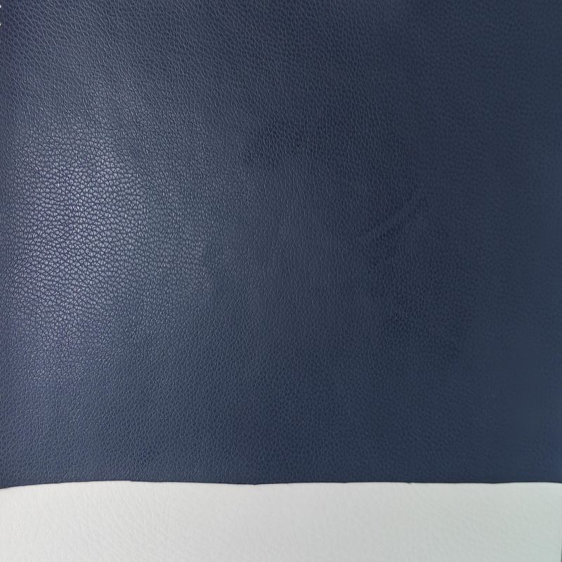 Garment leather PU double TC cloth Leather Raw Material For Clothing