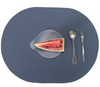 Restaurant Table Mats Anti Slip Heat Resistance Dinning Table Mat PVC/PU Placemat 