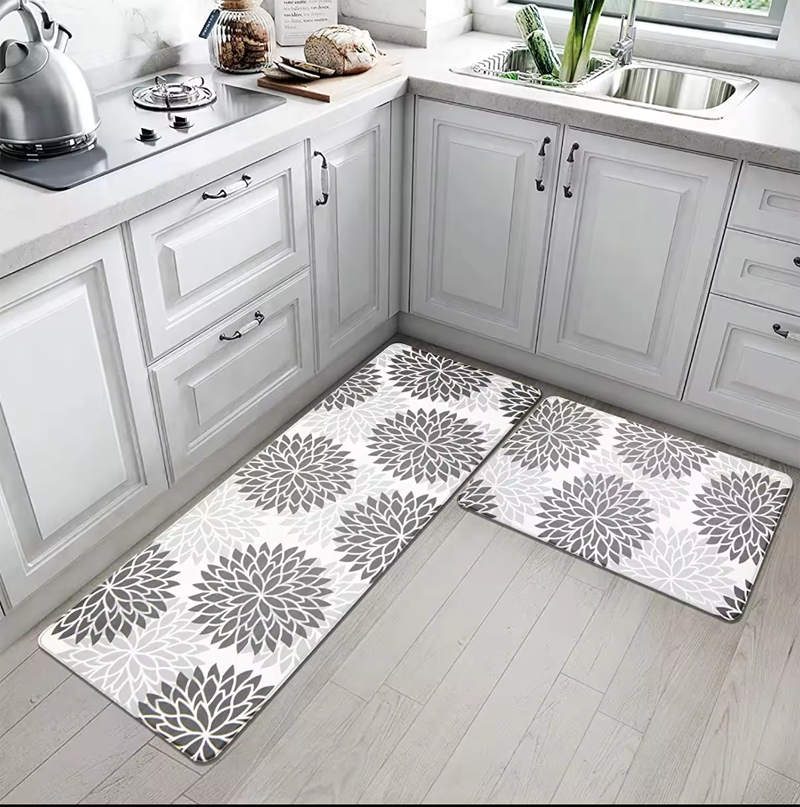 Kitchen carpet waterproof and oil-proof Long customized size cushion pad Comfort Standing Mat