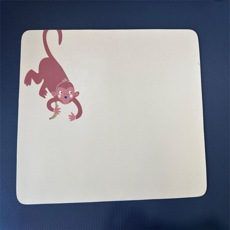 Restaurant Table Mats Placemat Dinning Table Mat double-side leather PU solvent-free leather Anti Slip Heat Resistance