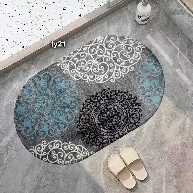 Hot design Super absorbent mat Non-slip Diatom Mud Bath mat